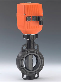 Electrically Actuated Butterfly Valve Type 140