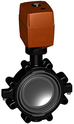 Electrically Actuated Butterfly Valve Type 141-142