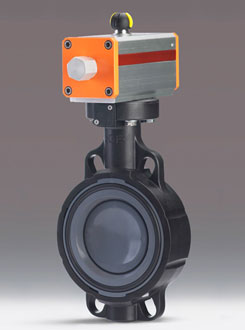 Pneumatically Actuated Butterfly Valve Type 240